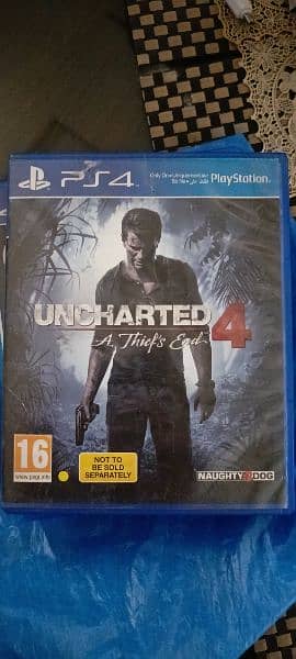 Uncharted 4 CD (PS4) for sale 0