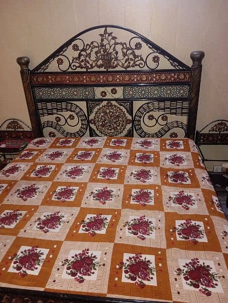 iron bed king size 3