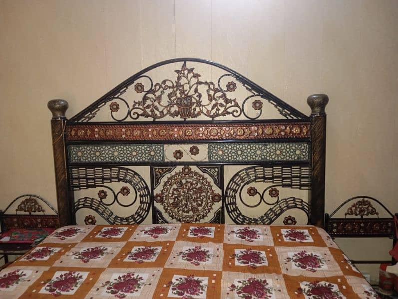 iron bed king size 4