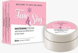 Fair & shy whiting creams available for sale