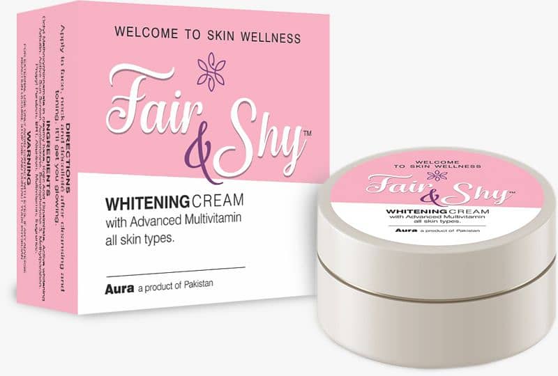 Fair & shy whiting creams available for sale 0