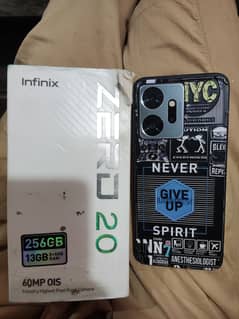 Infinix Zero 20 8 256GB Full box Gaming Set
