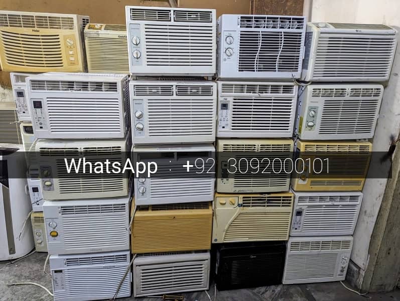 Japani Ship Window Inverter Ac 0.5 & 0.75 Ton Fresh Stock Available 6