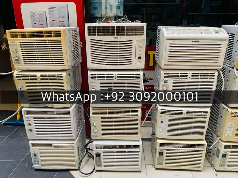 Japani Ship Window Inverter Ac 0.5 & 0.75 Ton Fresh Stock Available 10