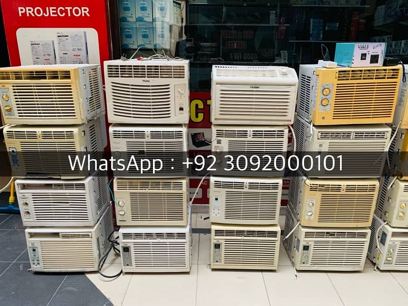 Japani Ship Window Inverter Ac 0.5 & 0.75 Ton Fresh Stock Available 12