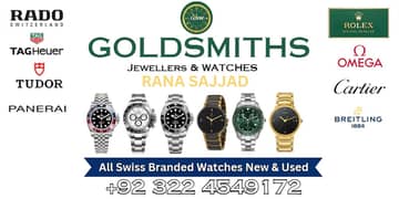 Sell Rado | Rolex | Omega | All Branded Swiss Watches