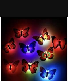 led butterfly night light i pc