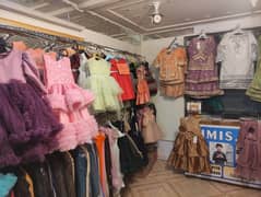 Running garments shops for sale
