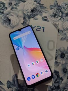 Vivo y21 4/64 with box pta approved