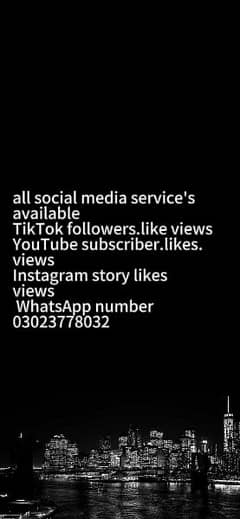 this is social media service's provide others