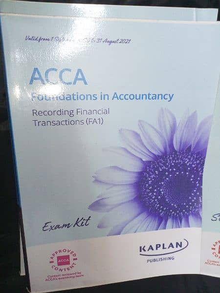 ACCA KAPLAN FA1 & MA1 STUDY TEXT & EXAM KITS 1