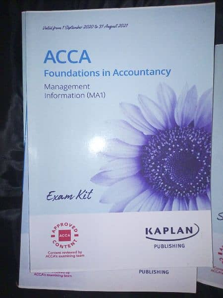 ACCA KAPLAN FA1 & MA1 STUDY TEXT & EXAM KITS 3