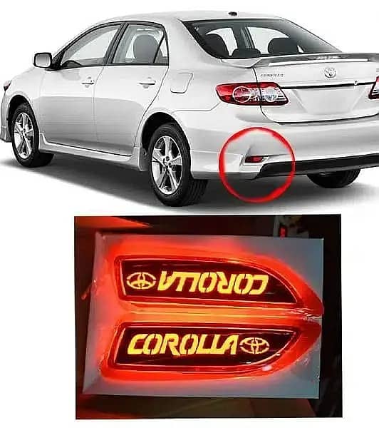 Rear Bumper lamps Rbl For All Models of Cars 0