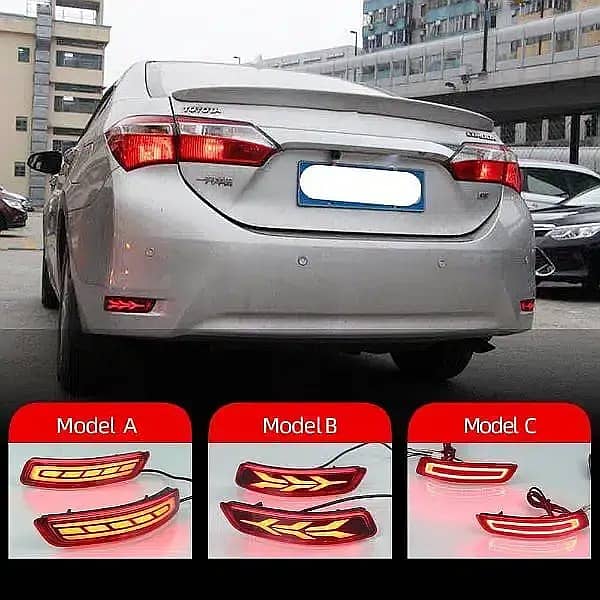 Rear Bumper lamps Rbl For All Models of Cars 4