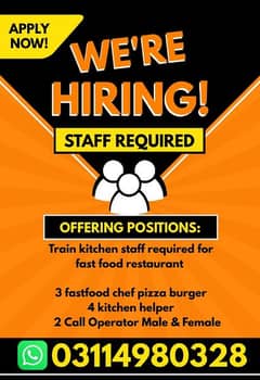 Restaurant Jobs | Staff Required | Jobs