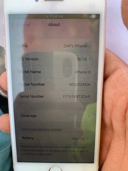 iphone 8 64 GB 10/10 condition battery health 77% 7