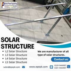 solar structure | solar frame | solar stands | L2, L3,L4 ,L5 frames. .