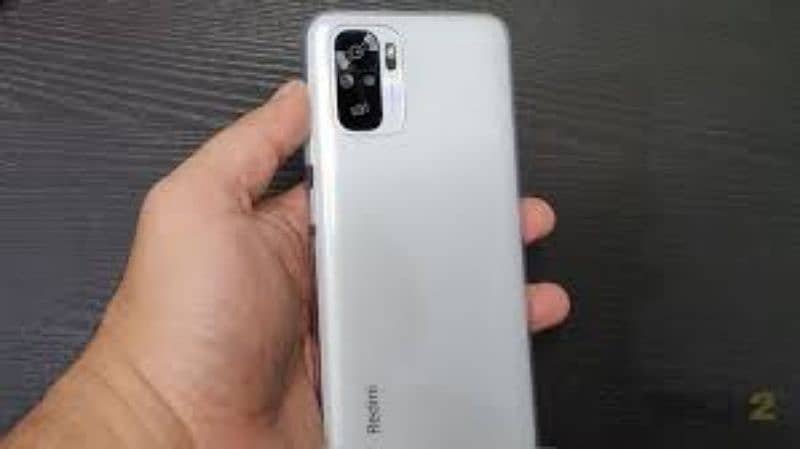 redmi note 10 with box and charger 2