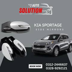 Kia Sportage And Kia Stonic Side Mirrors Auto Retractable