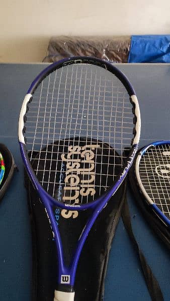 3 Tennis Rackets in Excellent Condition 3