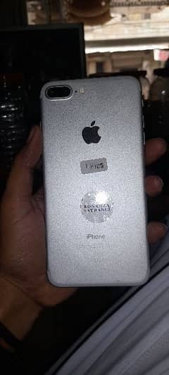 iphone 7plus 256gb silver colour pta approve hai 0