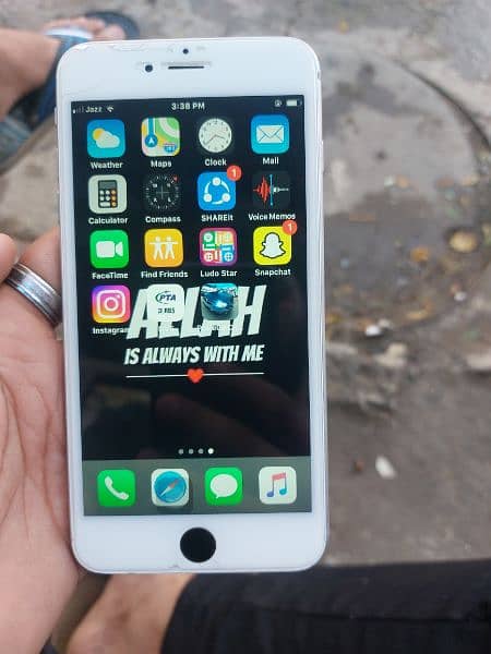 IPHONE 6PLUS PTA APPROVED 64 Gb only what app message 03226625197 0