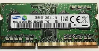 Samsung DDR3 Laptop Ram (0313-2134203) 0