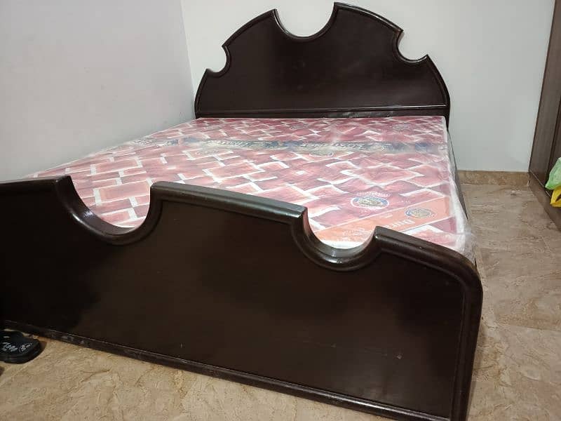 Bed for water proof wooden made 0