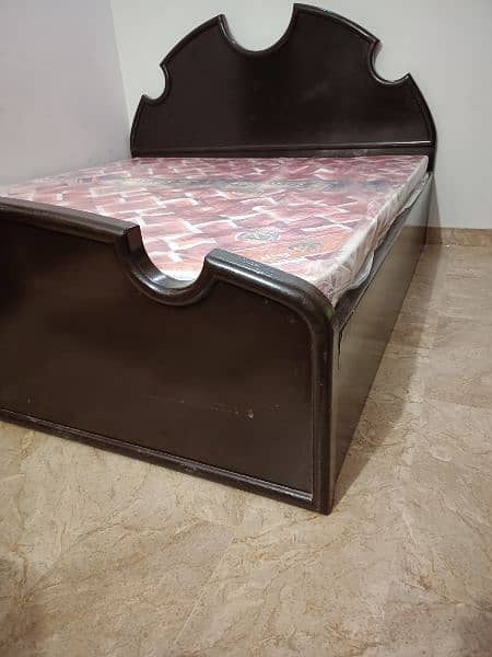 Bed for water proof wooden made 1