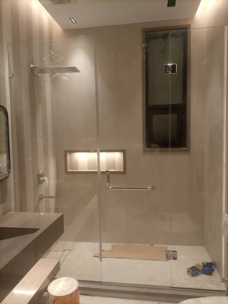 Shower Cabins/SS Reeling/Office Partition/Led Mirror/Glass Designing 7