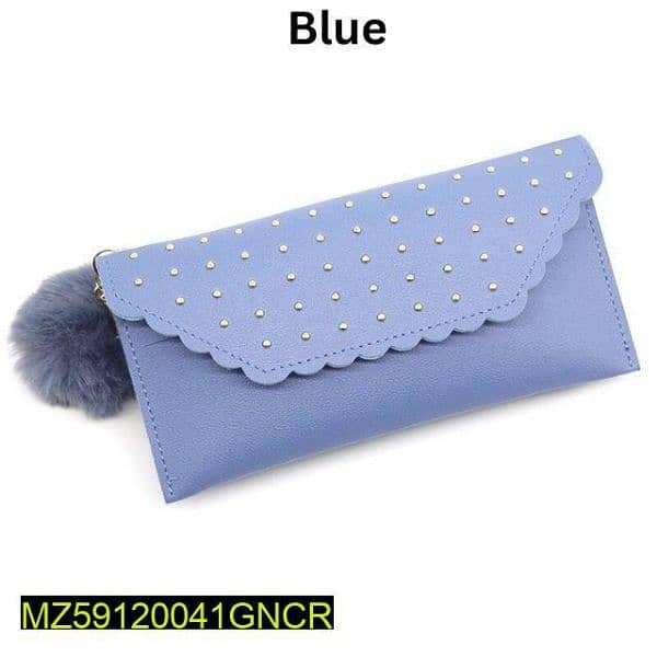 WOMEN'S PU LEATHER WALLET(HOME DELIVERY AVAILABLE ALL OVER THE PAK) 3