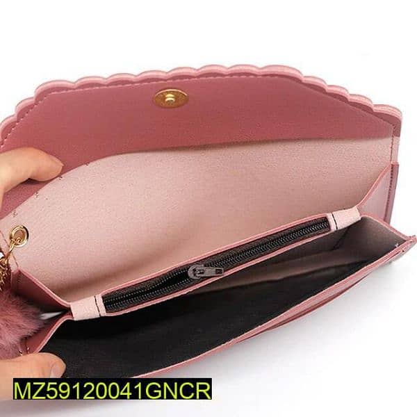 WOMEN'S PU LEATHER WALLET(HOME DELIVERY AVAILABLE ALL OVER THE PAK) 4