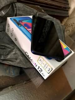 Tecno Camon 12 (4/64) with complte Box PTA Approved