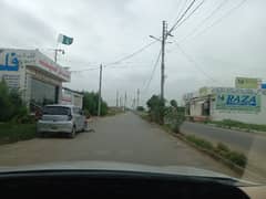 400 Sq Yd Plots Sale in Main 60 Feet Road Saadi Garden Block 2