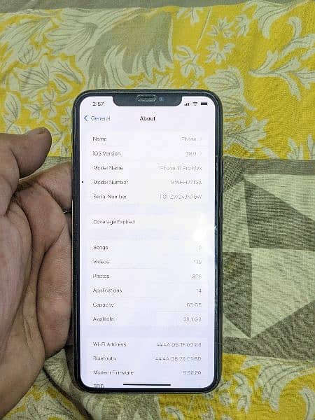 IPHONE 11 PRO MAX 64GB SINGLE SIM PTA APPROVED 7