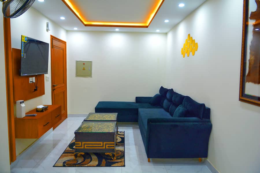 Luxury Furnished Apartment with free Electricity in Bahria Town Lahore 1