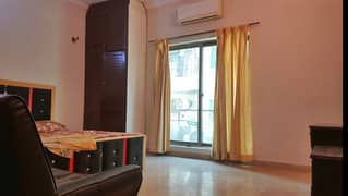 F-11 1Bed Furnished Studio Apartment Available For Rent.