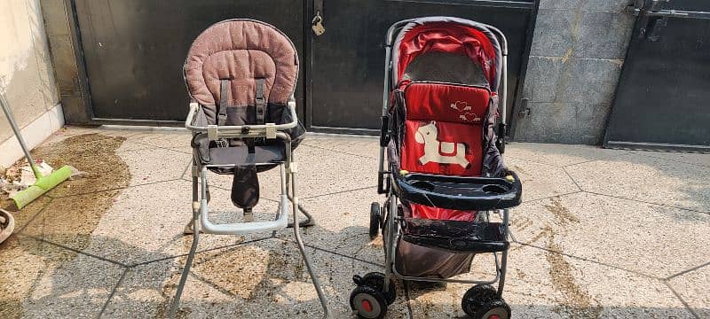 baby chair and pram in rs 6000 3