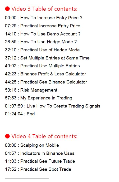 Binance Market Analysis and Understanding 5