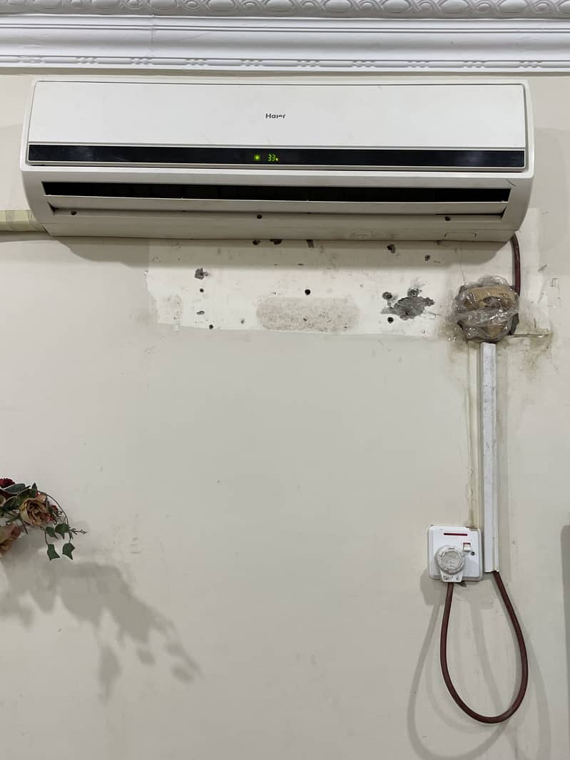 Haier Split AC 1.5 ton chill cool 0