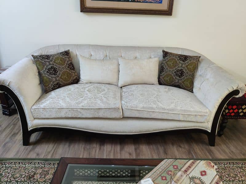 7 seater solid wood Sofa 0