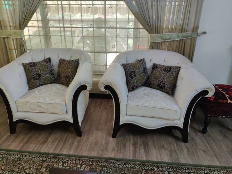 7 seater solid wood Sofa 2