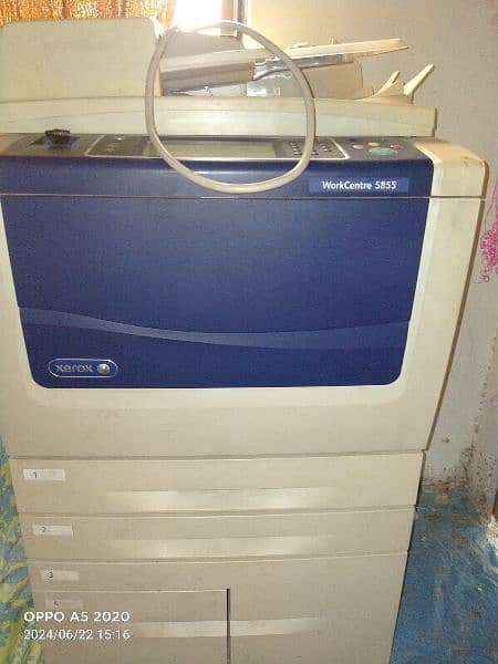 Xerox5855 Machine 0