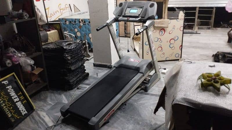 O33354OI2I6 120kg Autoinclined electric treadmill gym exercise machine 4