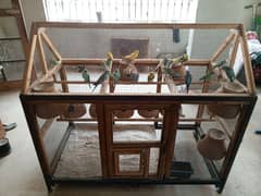 4f large birds  cage  2 in 1 0