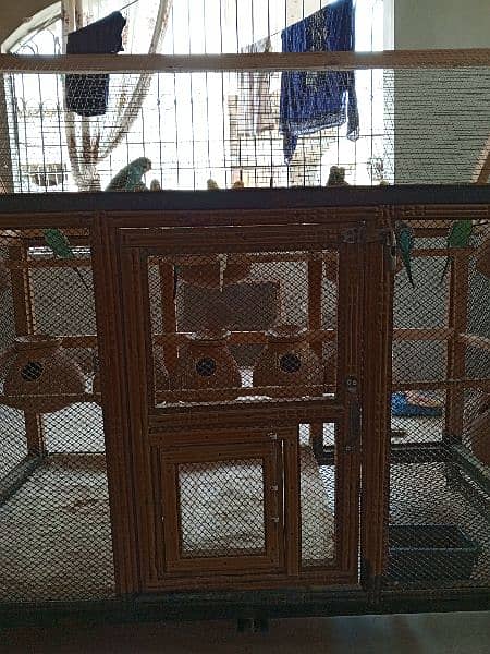 4f large birds  cage  2 in 1 1