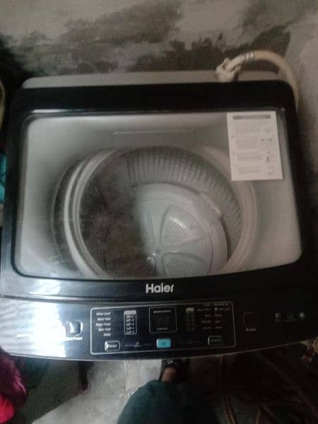 haier washing machine 0