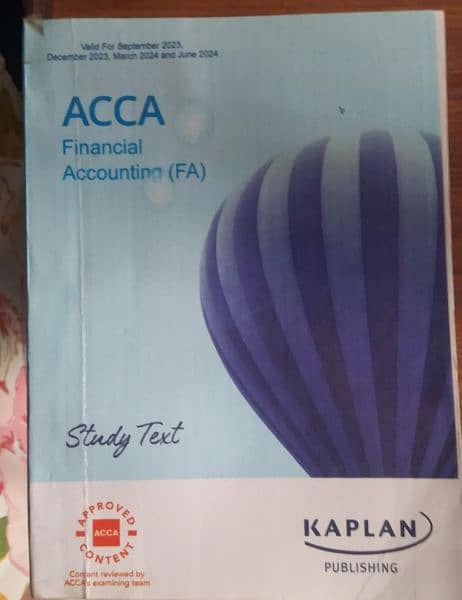 ACCA Books for MA1-FA1-BT1 4