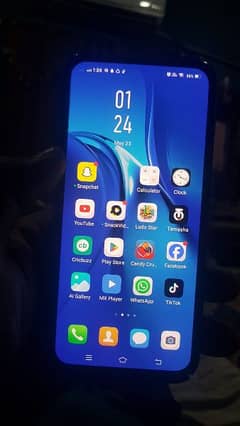 vivo V 17pro hd 48mp 8gb 128gb. box charger