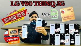 LG V60 THINQ 5G 128GB BUILT-IN 8GB RAM SNP 865 A+++ DUAL-SIM